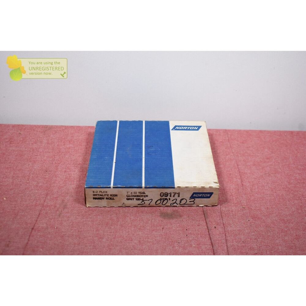 Norton E-Z Flex Metalite K226 Handy Roll 120 Grit 1"x50 yds. 09171